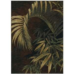  Tommy Bahama polynesian palms dark brown Rectangle 1.90 x 