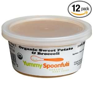 Yummy Spoonfuls Mushy Yummy Organic Sweet Potato & Broccoli, 4 Ounce 