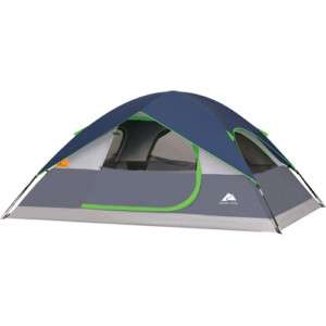 Ozark Trail 9x7 backpacking Tent Sleep 4 Dome Camping  