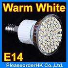E14 230V 60 LED 3528 SMD Bulb Spot Light Lamp Studio, Exhibition 