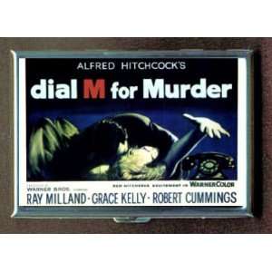 ALFRED HITCHCOCK 1954 DIAL M ID Holder, Cigarette Case or Wallet MADE 