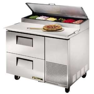  True TPP 44D 2 44 2 Drawer Refrigerated Pizza Prep Table 