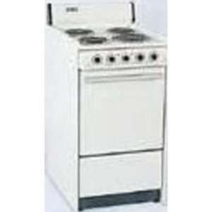  Summit WEM111 20 Electric Range in White WEM111 Kitchen 