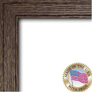 20x27 / 20 x 27 Walnut Stain on Red Oak Picture Frame   NEW  1.5 