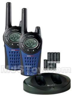  10 Mile Two Way Radios   2 Pack with BONUS Rechargeable Batteries