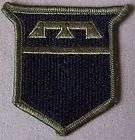 US Army New Subdued Patch 24th Infantry Division Merrowed Edge items 