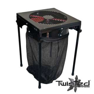 Twisted Trimmers Stand Up Leaf Trimmer 16x16 motorized w/bag  