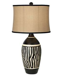 National Geographic African Zebra Table Lamp   Home Decors