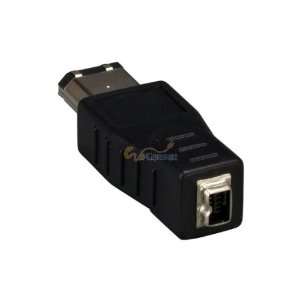   FireWire 6 pin Male to 4 pin Female Adapter
