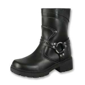   Motorcycle Clothing Company Womens Daredevil Boots (Black, Size 10.5B