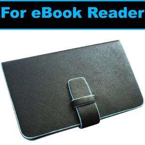 Leather case for 7 inch ebook reader / MID / Tablet PC / Apad  