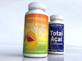 African Mango 4000mg +Acai Berry Cleanse Diet Detox  