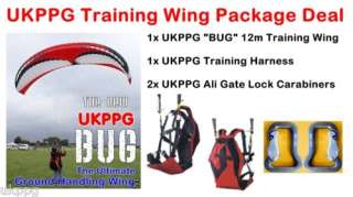 Ground Handling Wing & Harness Paraglider Paramotor  
