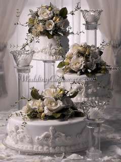 TIER WEDDING CAKE STAND STANDS / 3 TIER CANDLE STAND  