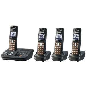   answering system   DECT 6.0   black metallic + 3 additional handset(s