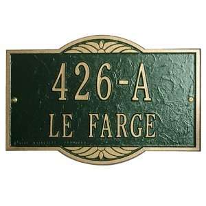   Line Melbourne Global European Address Plaques Patio, Lawn & Garden