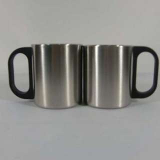 NEW 220ml Stainless Steel Coffee Mug/Camping Cup  