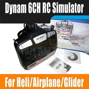 Dynam 6CH USB RC Simulator For Heli/Airplane/Glider  