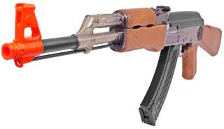 Kalashnikov AK47 Electric Airsoft Gun   Clear Smoke KING ARMS AEG 