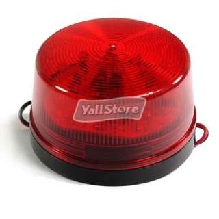 Red Emergency Security Alarm LED Strobe Flashing Light  