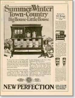1922 Cleveland Metal oil cook stoves ranges AD  