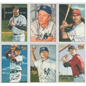 2007 Bowman Heritage Baseball Series Complete Mint Basic 251 Card Set 
