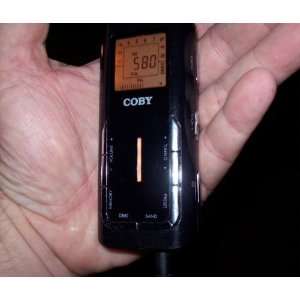    Coby CX90SVR Digital Pocket AM/FM Radio, Silver Electronics