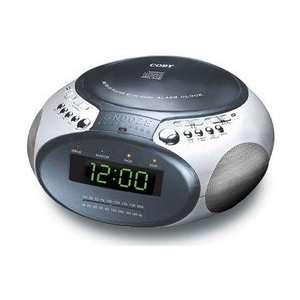   Coby CD PLAYER WITH DUAL ALARM CLOCK & AM/FM STEREO RADIO Electronics