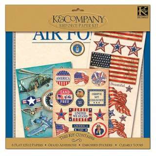 Co. Military Scrapbook Kit   Air Force (12).Opens in a new window