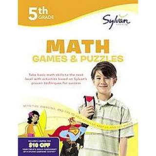 5th Grade Math Games & Puzzles (Workbook) (Paperback) product details 