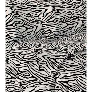   Satin ZEBRA Stripe Full Sheet Set Animal Print Sheets