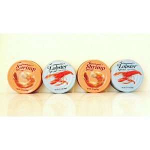   CANS REAL SHRIMP PATE DIP SPREAD PARTY APPETIZERS HORSDOEUVRES