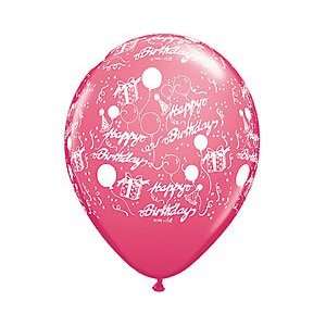  11 Assorted Happy Birthday Presents (12) Latex Balloons 