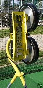 New Spinball Wizard Two Wheel Softball Pitching Machine  