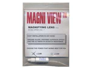    MAGNI VIEW 2x Mask Magnifying Lens