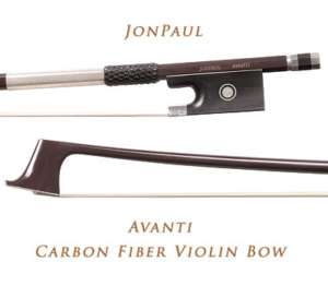 JonPaul Avanti Model Carbon Fiber 4/4 Violin Bow  