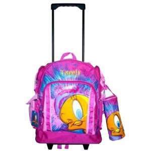  Tweety Large Rolling Backpacks