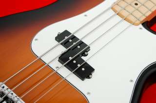  ® Standard Precision Bass, P Bass, Maple Neck Brown Sunburst  