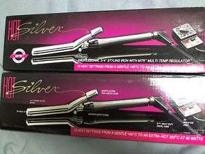 Belson Hot Silver 3/4 Styling Iron Multi Temp  