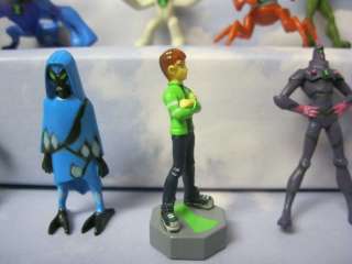Ben 10 Complete Set of 10 Mini Detailed Toys These are great for 