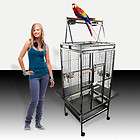 Parrot Bird Cage Cages Hanger stand #4514 White