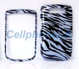 Blackberry Torch 9800 Blue Zebra Hard Case Phone Cover  