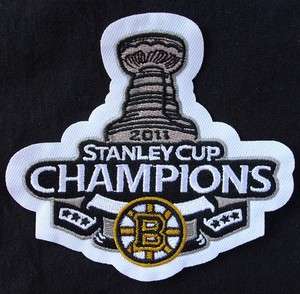 2011 BOSTON BRUINS NHL STANLEY CUP CHAMPIONS IRON PATCH  