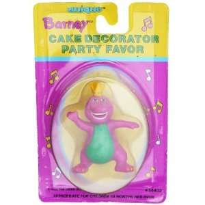  Barney Cake Topper Party Favor Collectible Figure Toys 