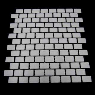 Mini Brick ( tile size 3/4x 1 3/16) Stainless Steel Brushed 