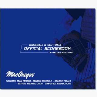 Baseball And Softball Accessories   Baseball/softball Scorebook 