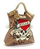    Ed Hardy Tanya Foldover Shoulder Bag  