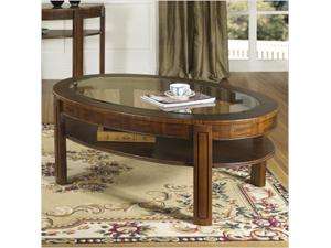    Fashion Trend Oval Cocktail Table   Living Room