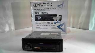 Kenwood KDC HD548U Built In HD Radio Car Stereo CD Player USB No 