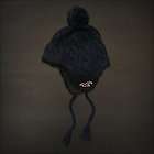 NWT HOLLISTER NAVY FUR Lined CLASSIC TRAPPER Bomber HAT
